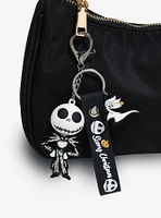 Disney The Nightmare Before Christmas Jack Skellington Strap Multi-Charm Keychain