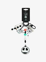 Disney The Nightmare Before Christmas Jack Skellington & Zero Multi Charm Keychain