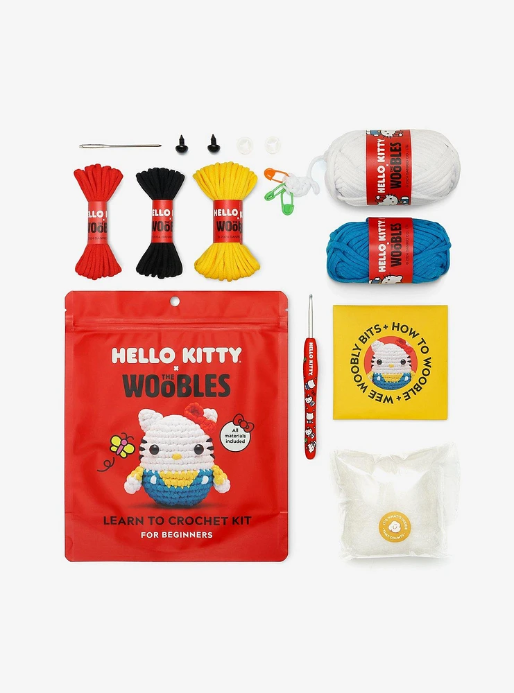 The Woobles Hello Kitty Beginner Crochet Kit