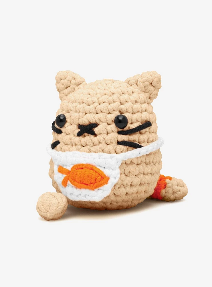 The Woobles Nico The Cat Beginner Crochet Kit