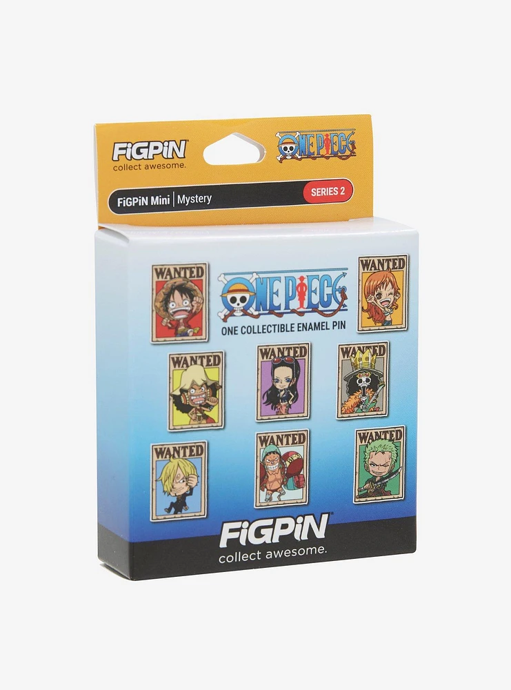 FiGPiN One Piece Wanted Crew Blind Box Enamel Pin