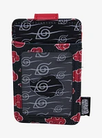Loungefly Naruto Shippuden Akatsuki Clouds Allover Print Cardholder