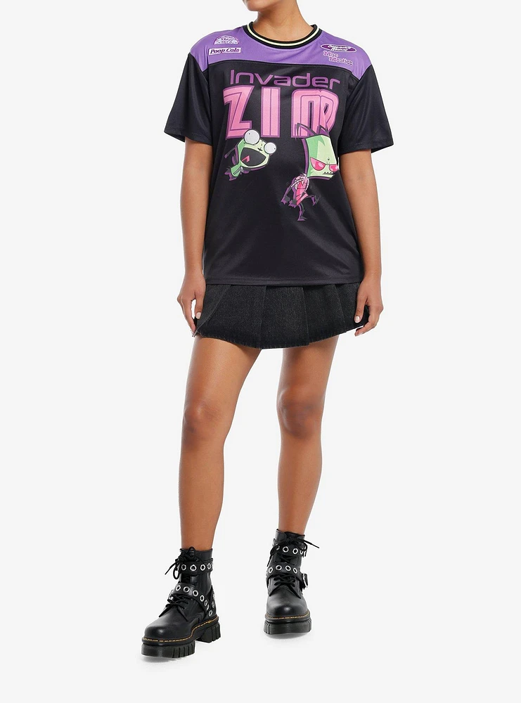 Invader Zim GIR & Girls Soccer Jersey