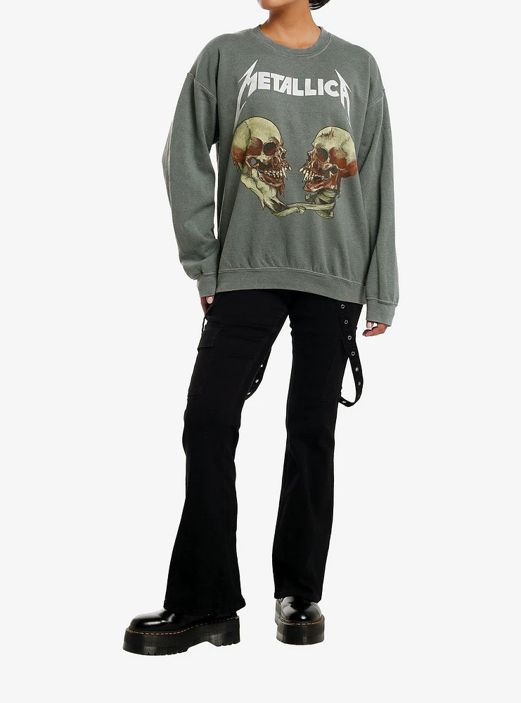 Metallica Double Skull Sweatshirt