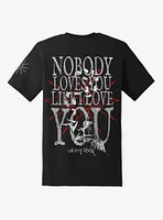 Bring Me The Horizon Nobody Loves You Boyfriend Fit Girls T-Shirt