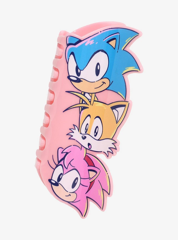 Sonic The Hedgehog Trio Claw Hair Clip