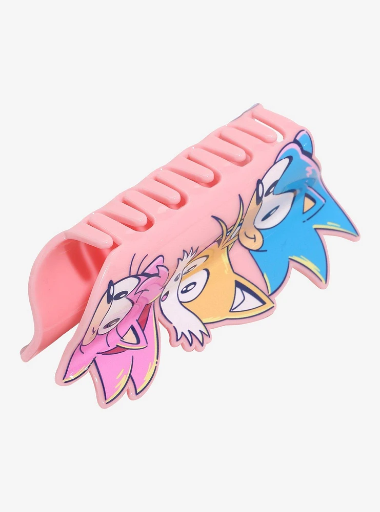 Sonic The Hedgehog Trio Claw Hair Clip