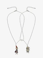 Over The Garden Wall Wirt & Greg Magnetic Best Friend Necklace Set