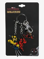 Marvel Deadpool & Wolverine Multi-Charm Key Chain