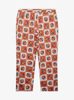 Pokémon Poké Ball Allover Print Checkered Women's Plus Sleep Pants