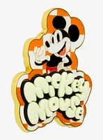 Loungefly Disney Mickey Mouse Checkered Portrait Enamel Pin - BoxLunch Exclusive