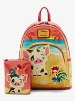 Loungefly Disney Moana Pua & Hei Hei Sunset Mini Backpack — BoxLunch Exclusive