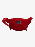 Loungefly Disney Snow White and the Seven Dwarfs Velvet Quilted Belt Bag
