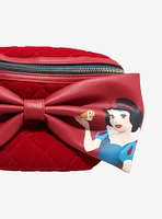 Loungefly Disney Snow White and the Seven Dwarfs Velvet Quilted Belt Bag