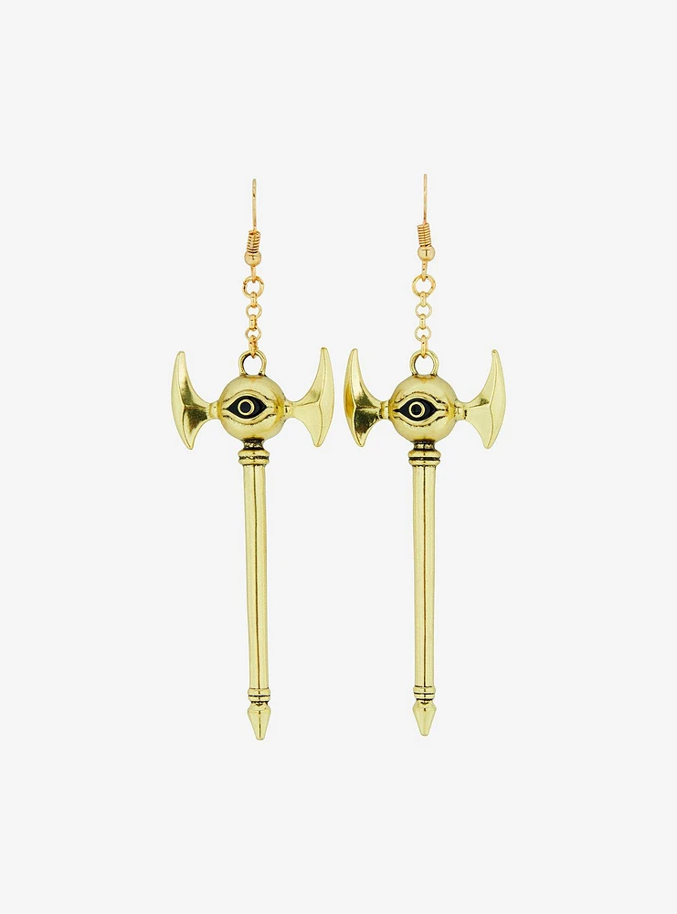 Yu-Gi-Oh! Millennium Rod Drop Earrings