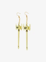 Yu-Gi-Oh! Millennium Rod Drop Earrings