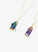 The Legend Of Zelda Link & Zelda Best Friend Necklace Set