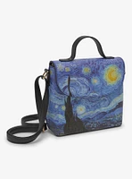 Starry Night By Vincent Van Gogh Crossbody Bag