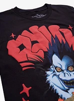 Death Note Ryuk Skull Puff Print T-Shirt