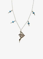 Thorn & Fable Blue Moon Wing Choker Set