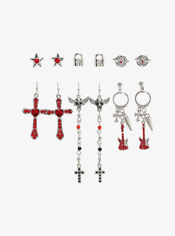 Social Collision Rock Star Earring Set