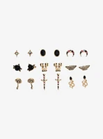 Thorn & Fable Dark Gem Creatures Earring Set