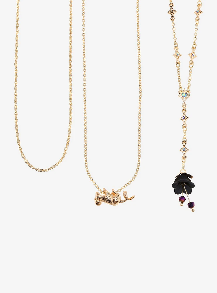 Thorn & Fable Rat Dark Flower Necklace Set