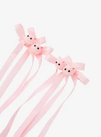 Sweet Society Pink Cat Hair Bow Set