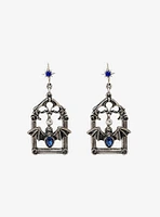 Thorn & Fable Bat Arch Drop Earrings