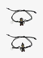 Goth Gingerbread People Best Friend Bracelet Set