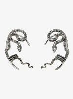 Thorn & Fable Coiled Snake Ear Cuffs