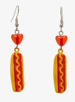 Hot Dog Figural Earrings