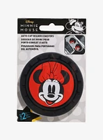 Disney Minnie Mouse Face Car Coaster Set