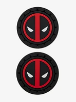 Marvel Deadpool Facial Car Coaster Set