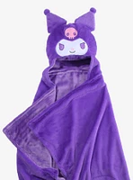 Sanrio Kuromi Plush Hooded Throw - BoxLunch Exclusive