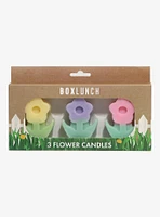 Flower Scented Candle Set