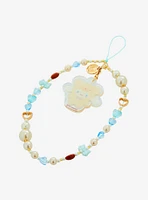 Cinnamoroll Latte Bear Beaded Phone Charm