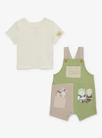 DreamWorks Shrek Cartoon Infant T-Shirt and Overall Set — BoxLunch Exclusive