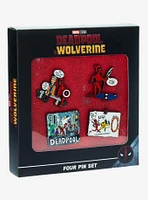 Marvel Deadpool & Wolverine Deadpool Doodle Scenes Enamel Pin Set — BoxLunch Exclusive