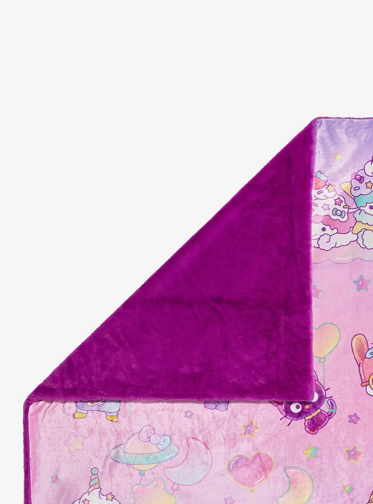 Hello Kitty And Friends Space Dream Throw Blanket