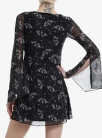 Thorn & Fable Moth Bell Sleeve Dress