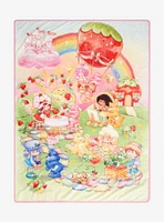 Strawberry Shortcake x Care Bears Scenic Fleece Throw