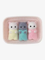 Calico Critters Persian Cat Triplets Figure Set