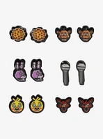 Five Nights at Freddy's Pixel Characters Earring Set