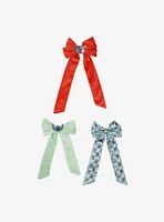 Disney Lilo & Stitch Bow Hair Clip Set