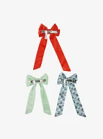 Disney Lilo & Stitch Bow Hair Clip Set