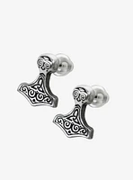 Alchemy of England Thor Hammer Earstuds