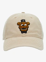 Five Nights at Freddy's Freddy Fazbear Chenille Patch Ball Cap - BoxLunch Exclusive