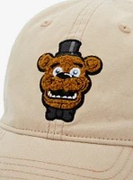 Five Nights at Freddy's Freddy Fazbear Chenille Patch Ball Cap - BoxLunch Exclusive