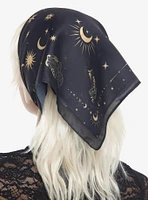 Celestial Mushroom Hair Scarf